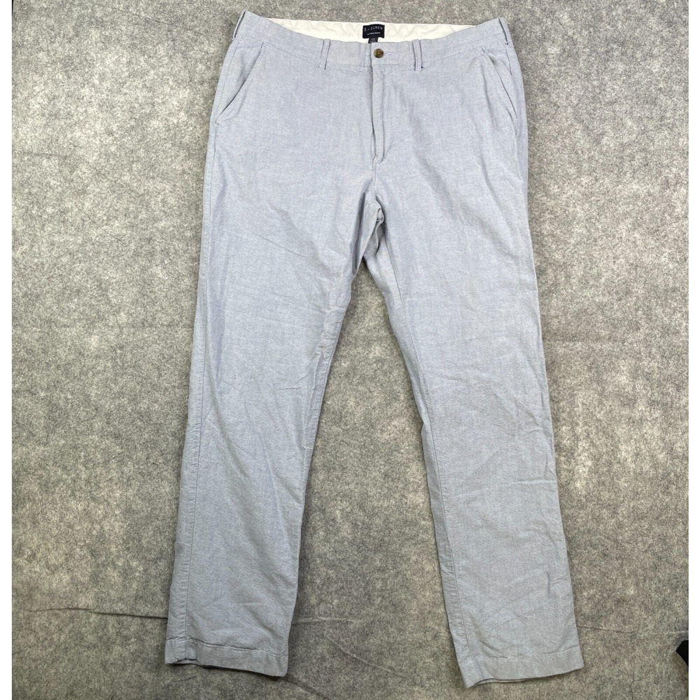 J.Crew Sutton Straight Fit Pant in Oxford cloth Size 35X32 Item H4985
